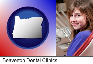 Beaverton, Oregon - a smiling dental clinic patient